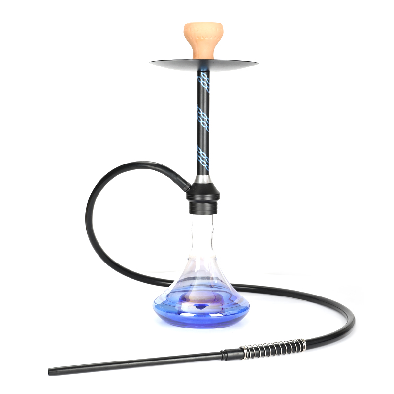 Paint Color Aluminum Hookah Shisha Blue Hookah