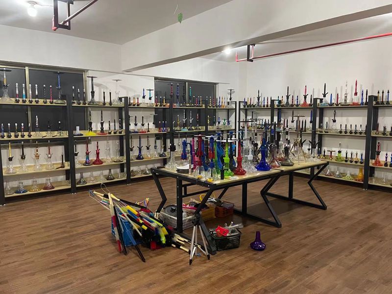 Hemu Hookah China Yiwu Factory Shisha Sample Room Hookah Showroom 